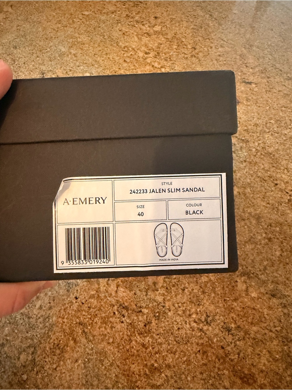 A.EMERY Jalen Slim Sandal - Picture 9 of 9